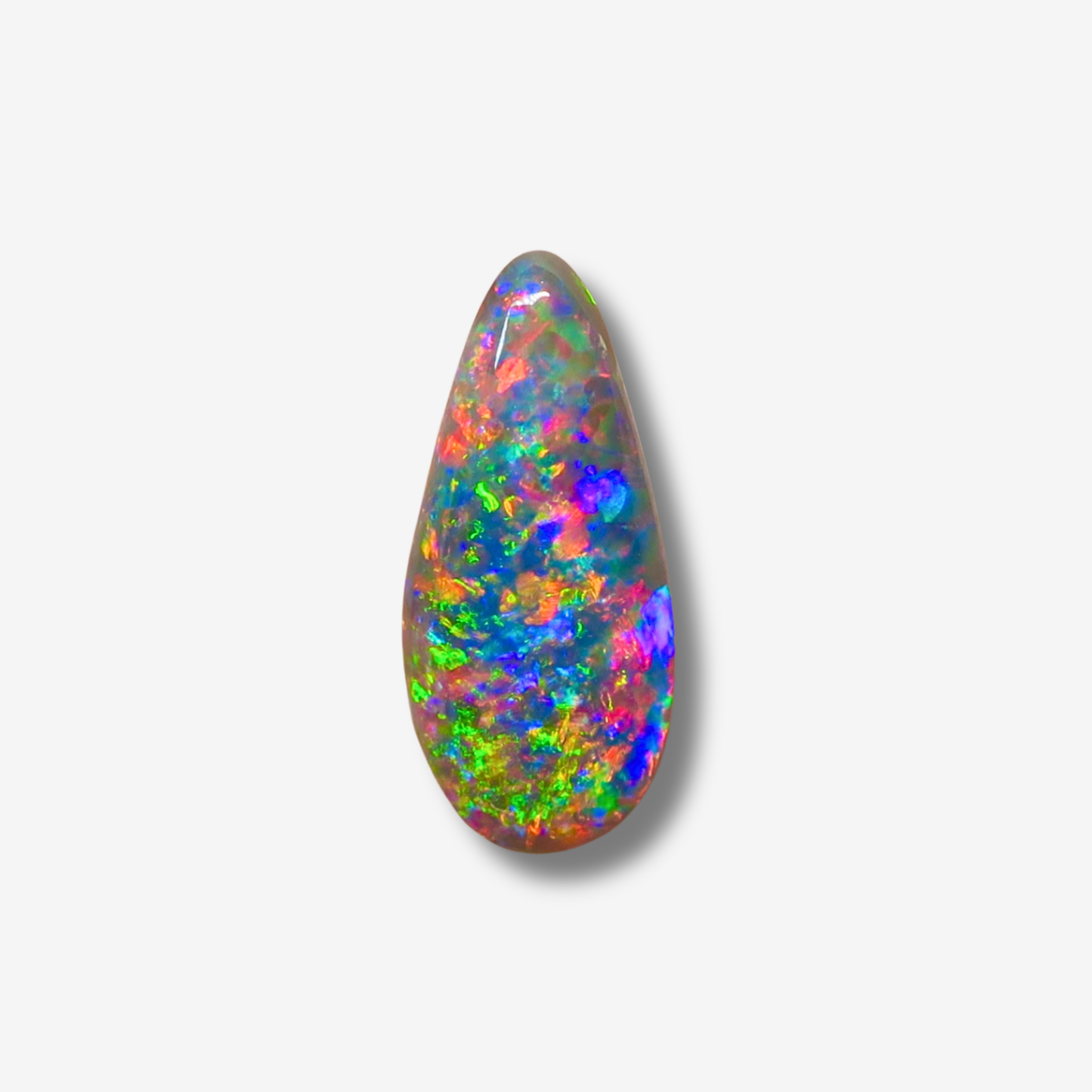 1.15 ct Pink Multicolored Black Opal 11.9x5.4x3.4 mm