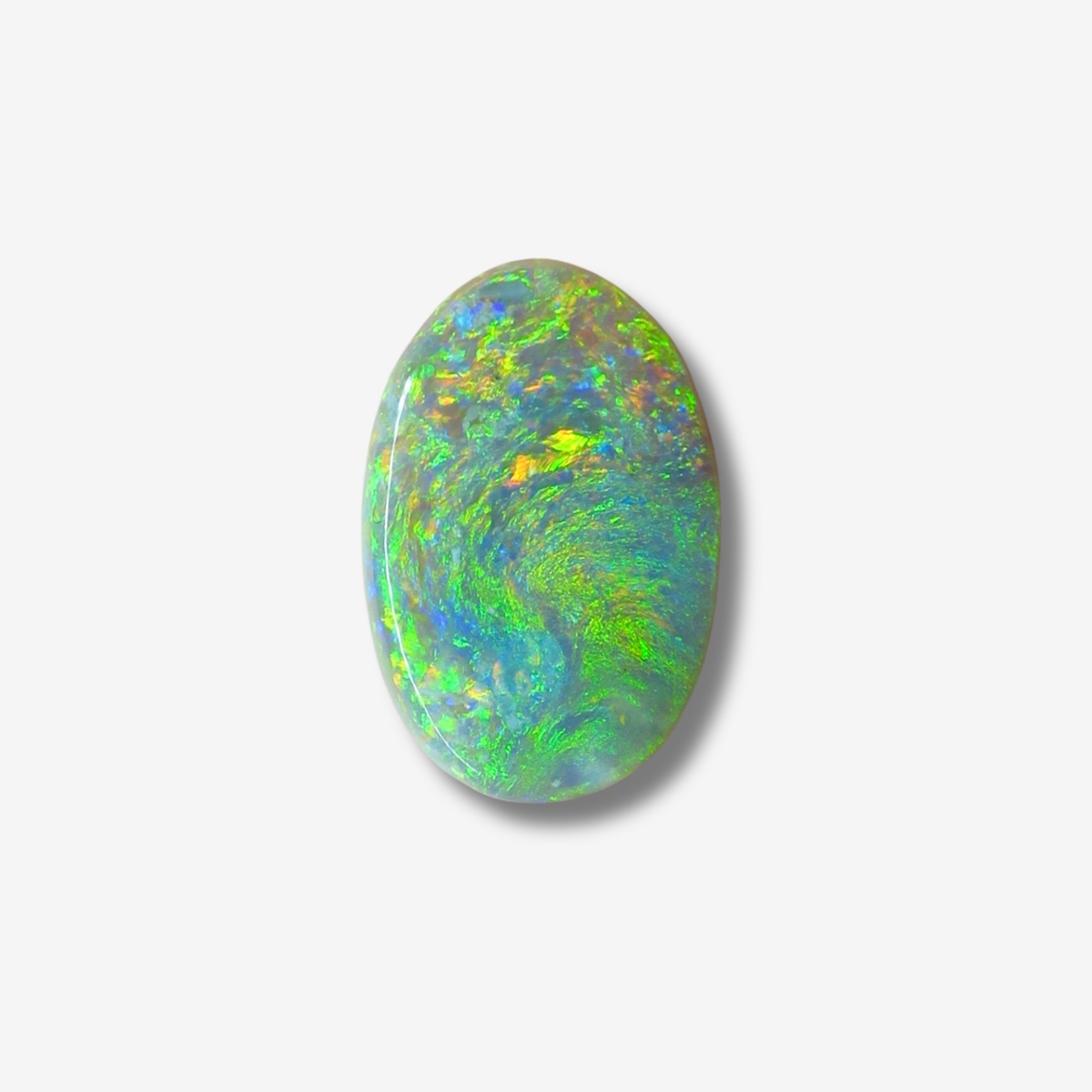 1.72 ct Black Opal 11.4x7.7x3 mm