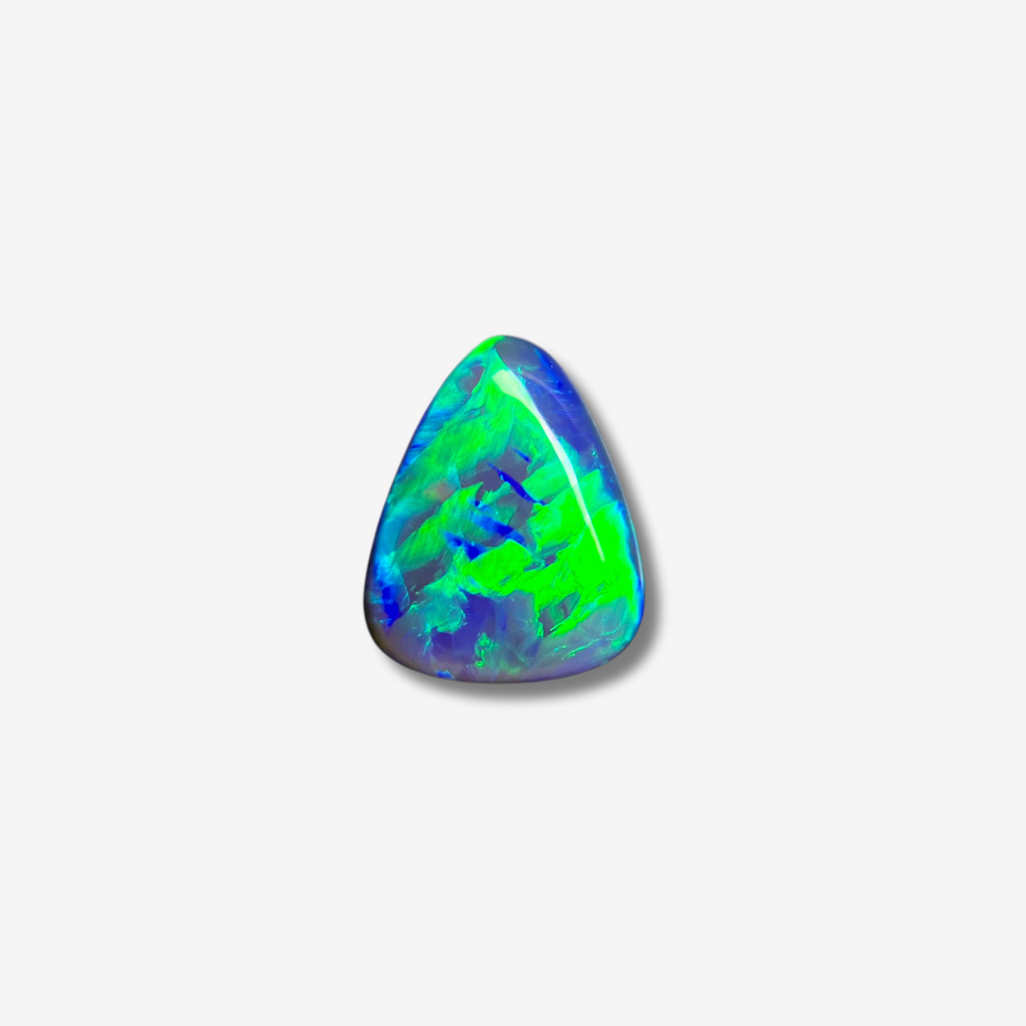 1.96 ct Script Pattern Black Cystal Opal