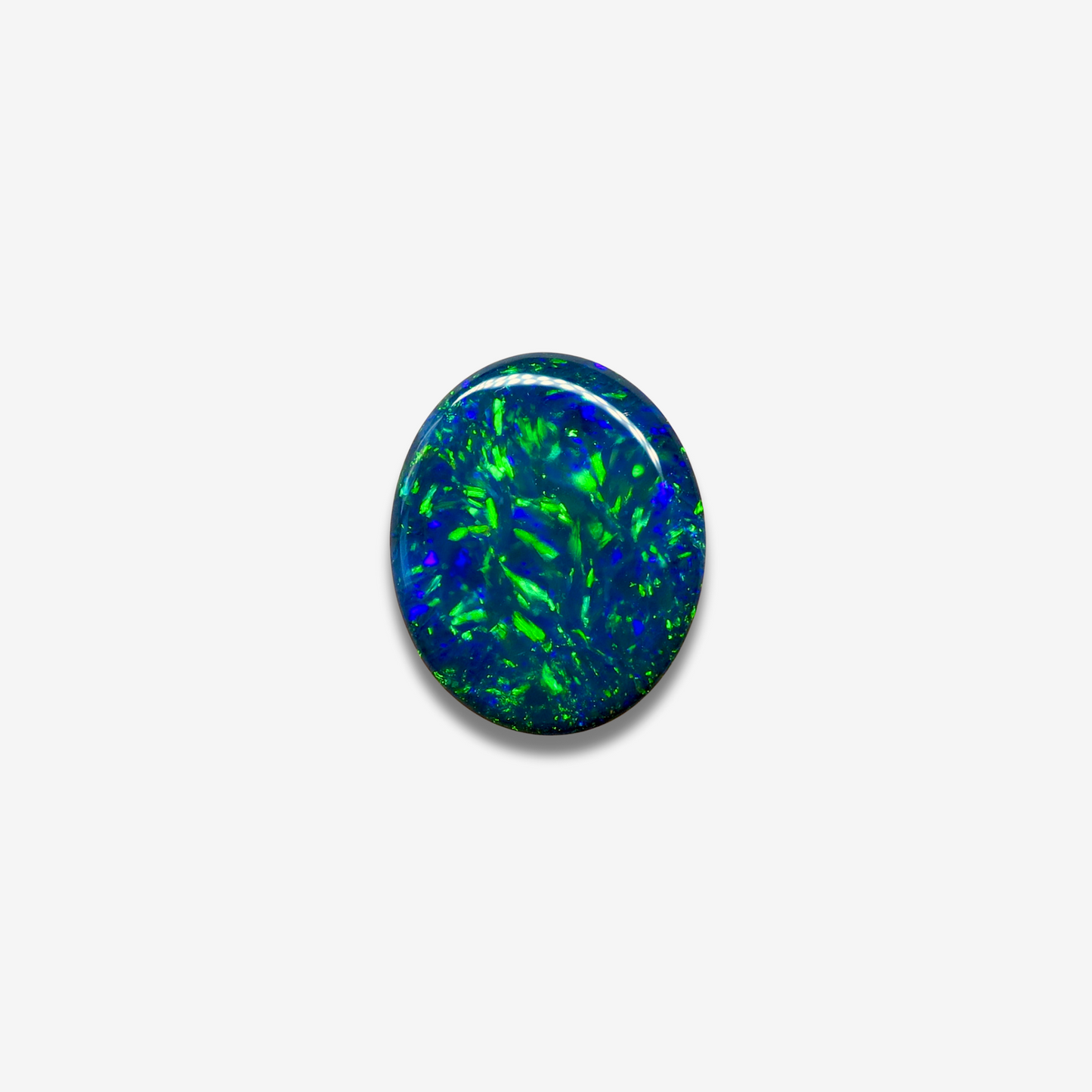 1.97 ct Rare Pattern Black Opal
