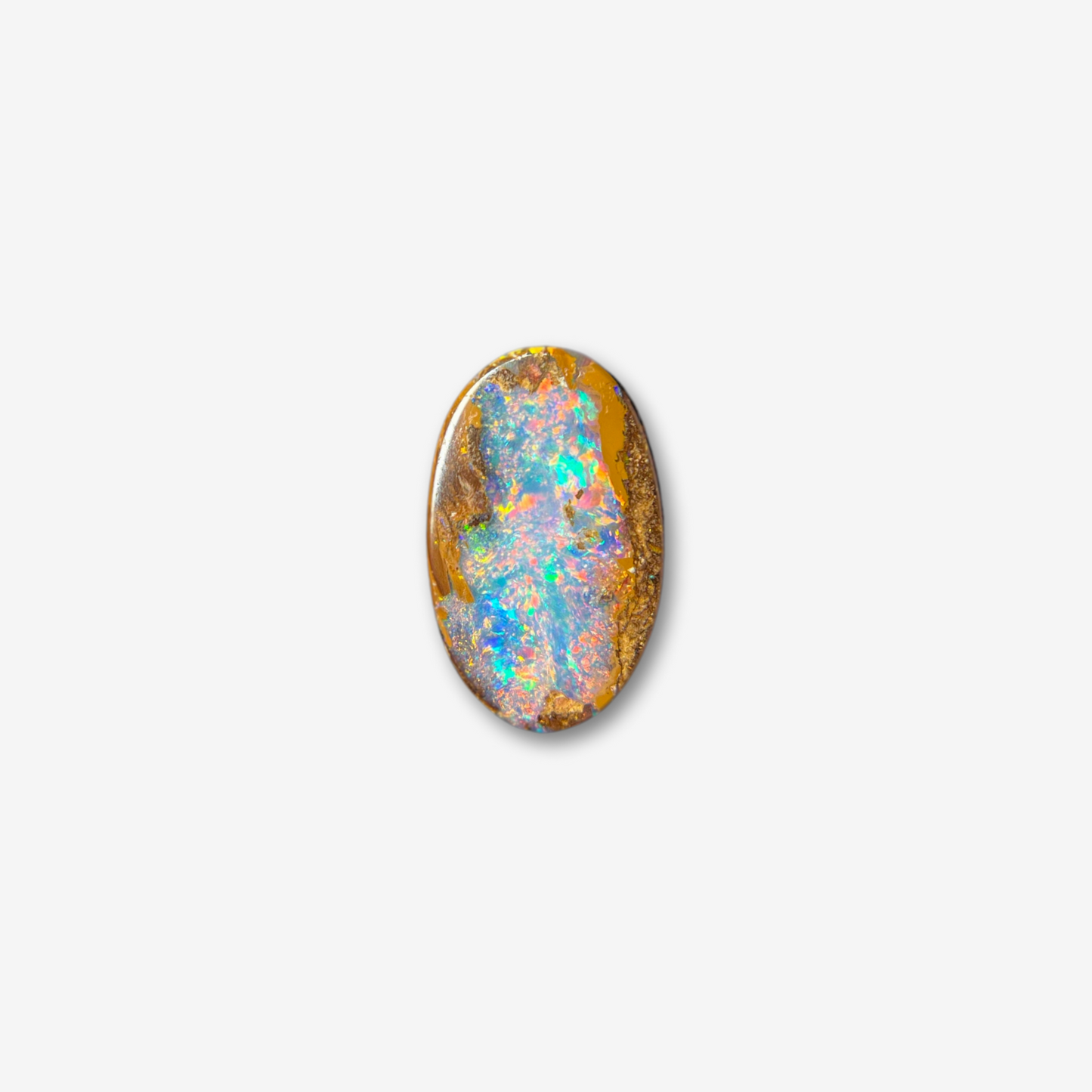2.73 ct Oval Boulder Opal
