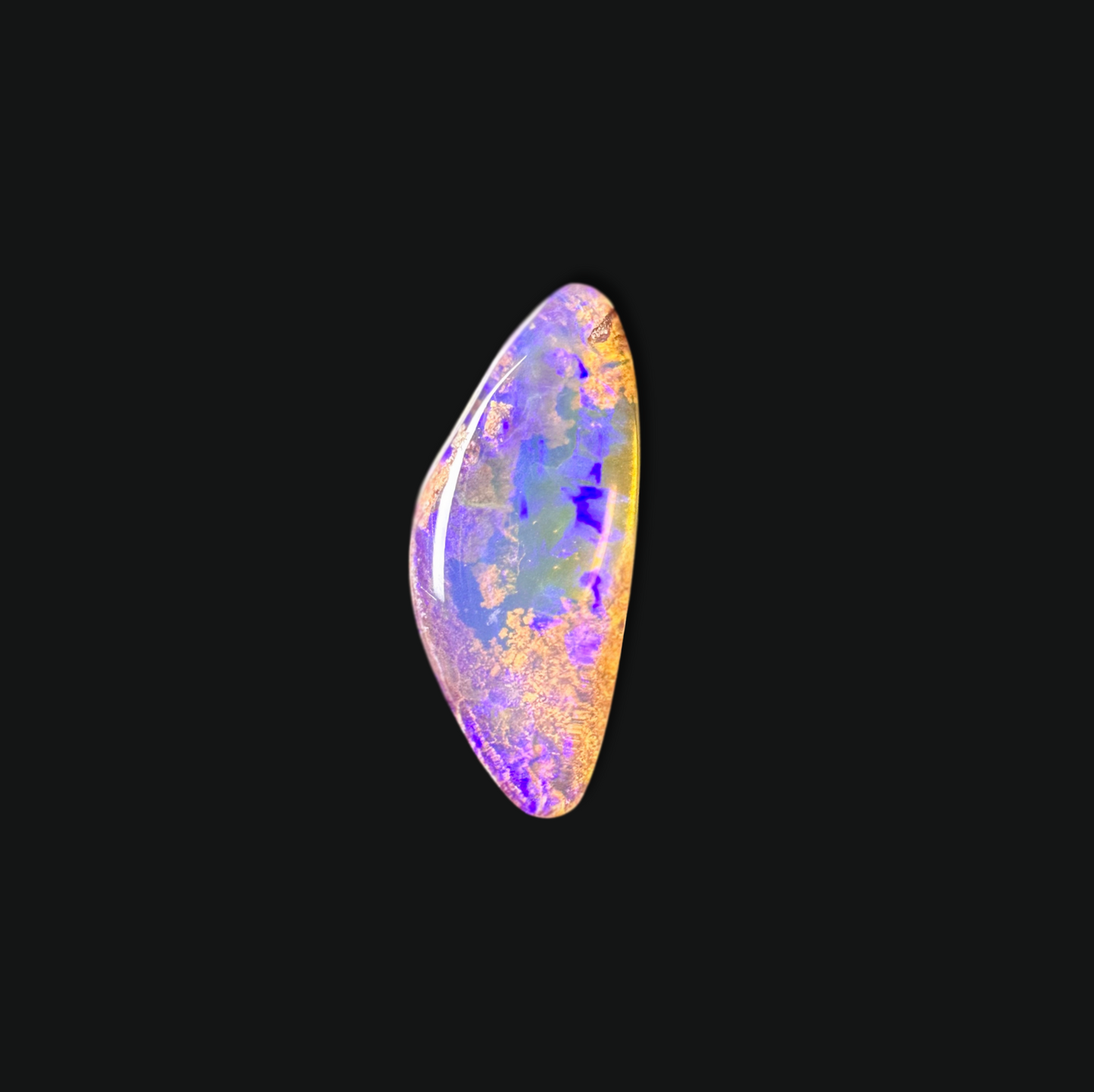4.79 ct Purple Pipe Crystal Opal