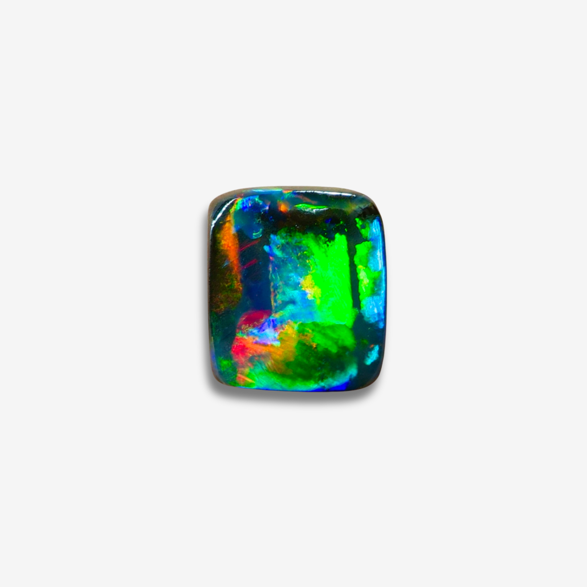 1.89 ct Cushion Boulder Opal 7.8x6.7x3.1 mm