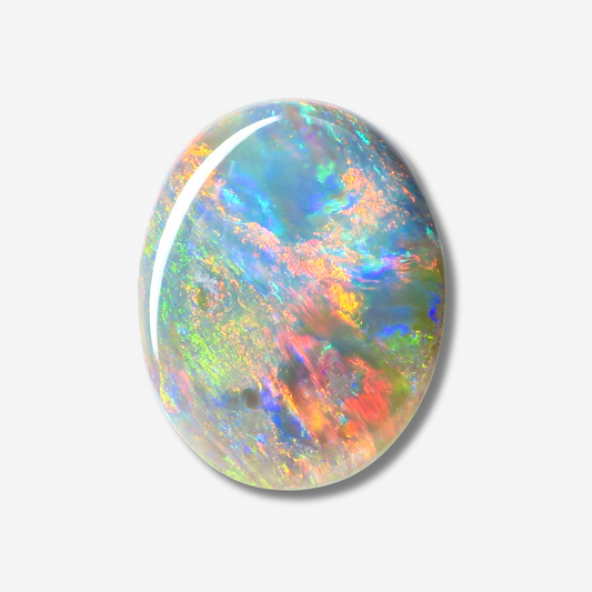 12.58 ct Multicolored Dark Opal