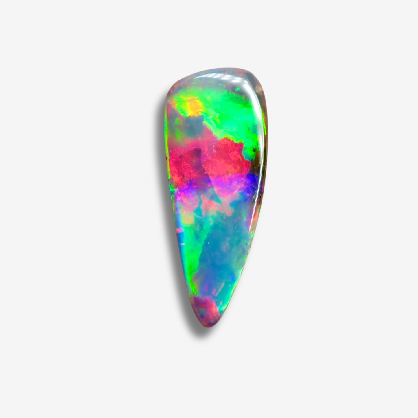2.52 ct Multicolored 3D Boulder Opal