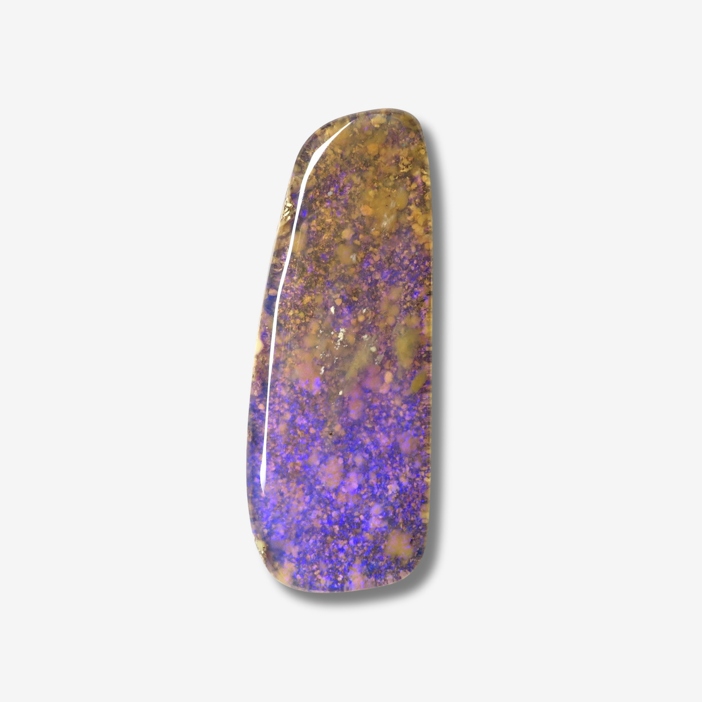 21.04 ct Purple Boulder Opal