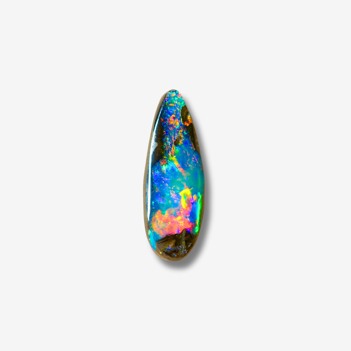 3.18 ct Multicolored Boulder Opal