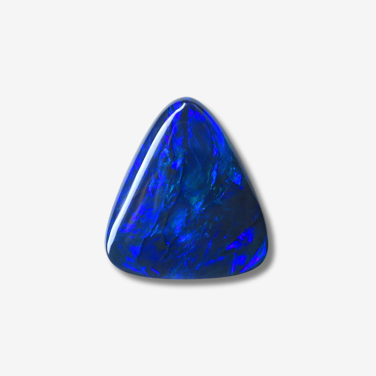 3.57 ct Triangular Black Opal