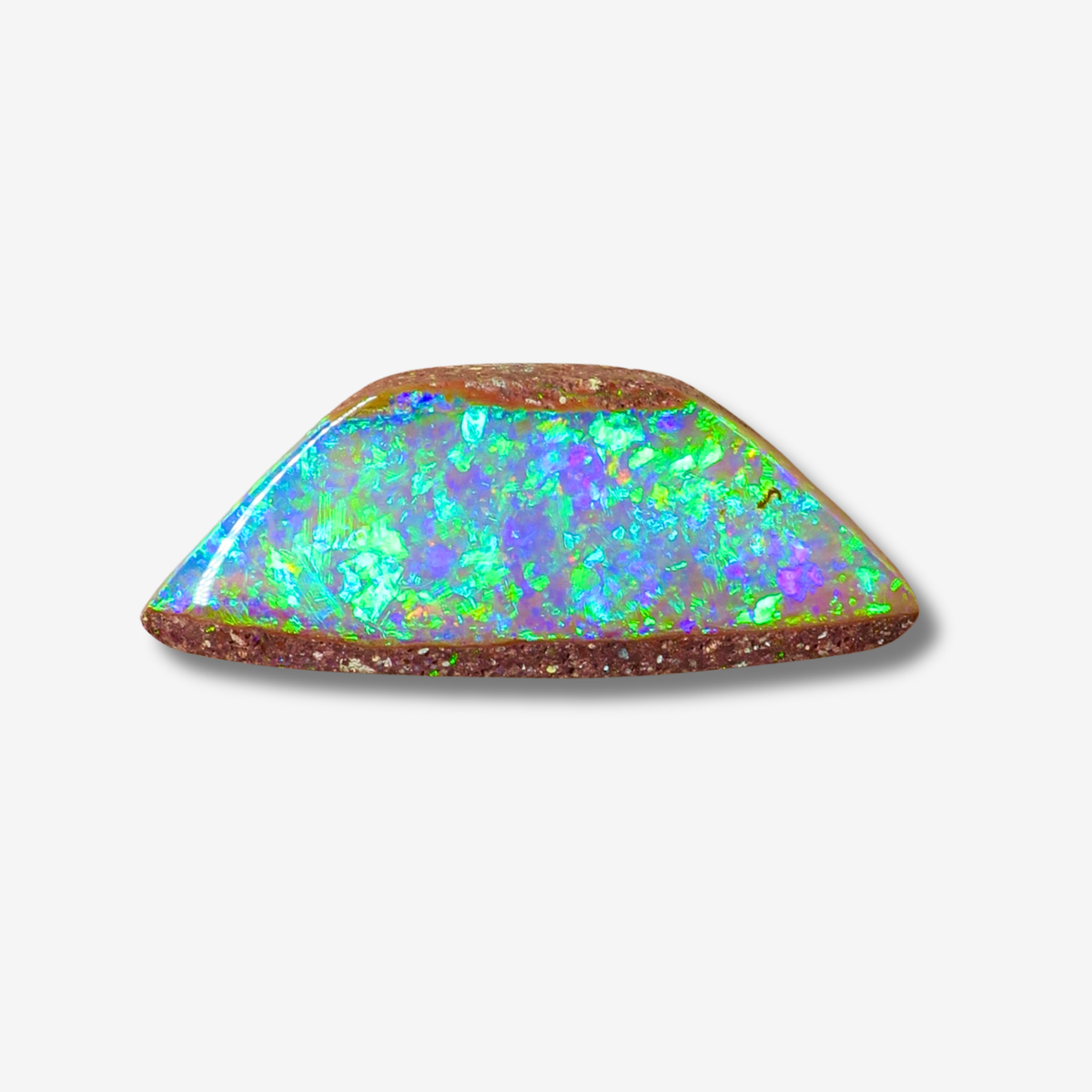 4.38 ct Purple & Green Pipe Crystal Opal 20.4x8.3x4 mm