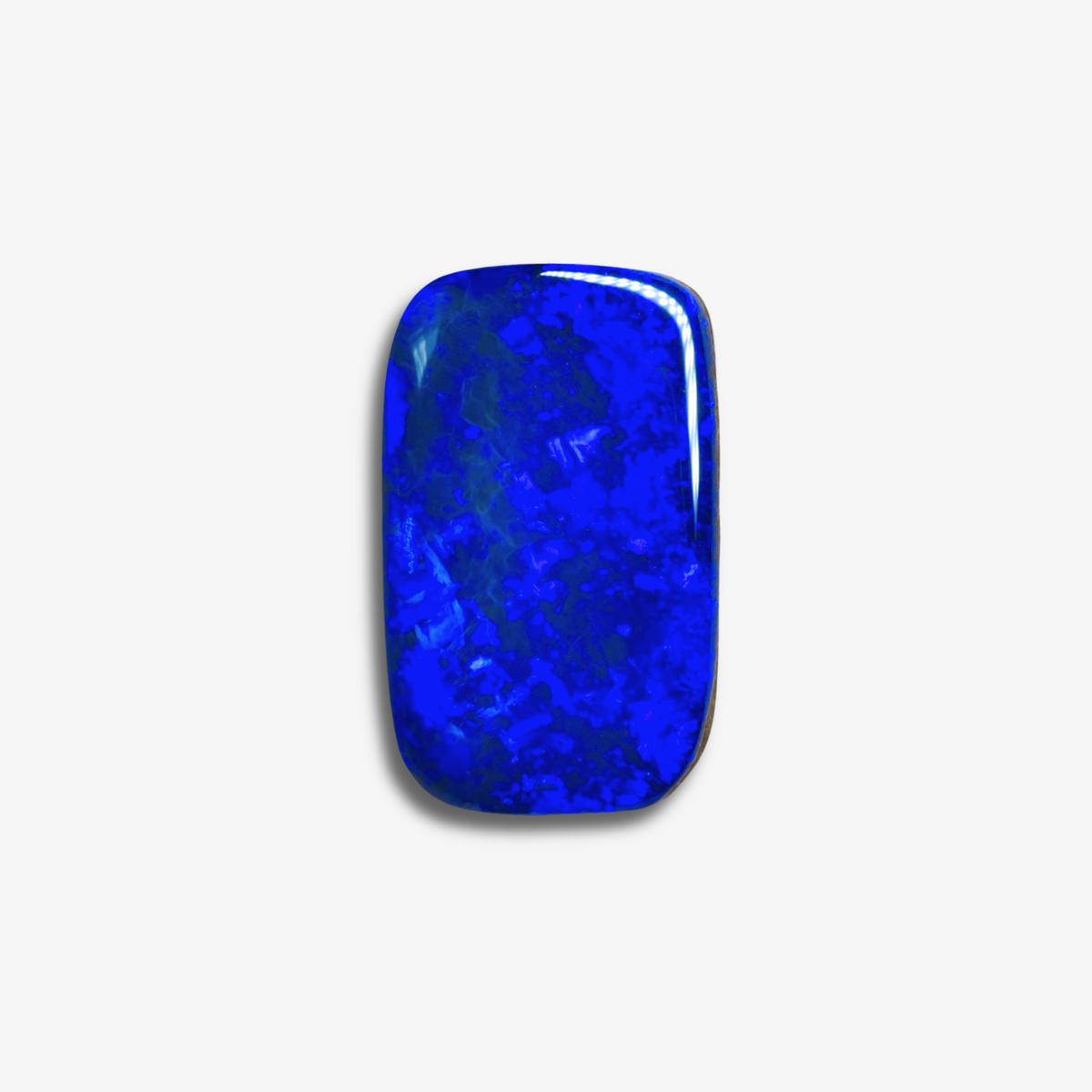 5.17 ct Royal Blue Boulder Opal 14.2x8.6x4.7 mm