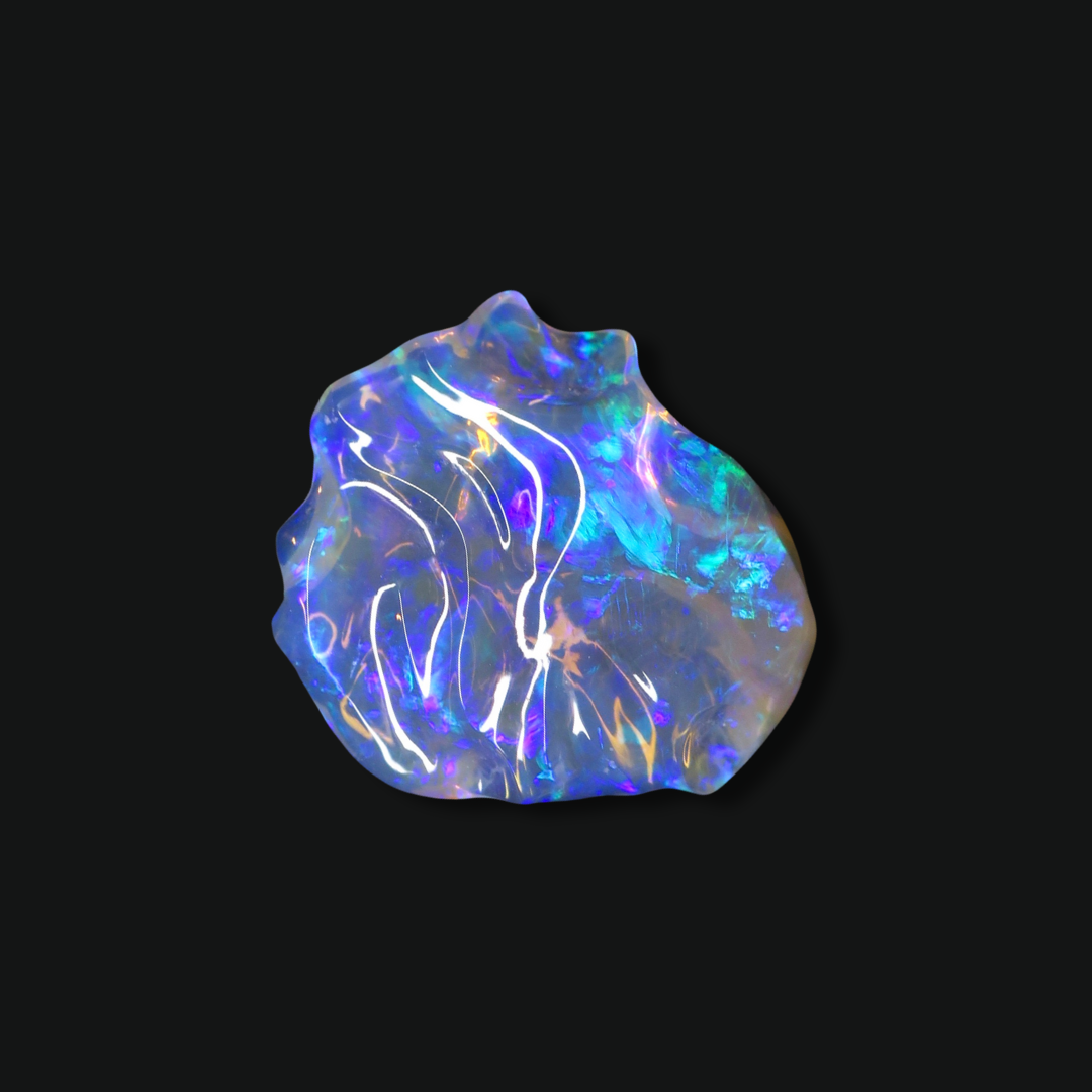 5.24 ct Carved Crystal Opal