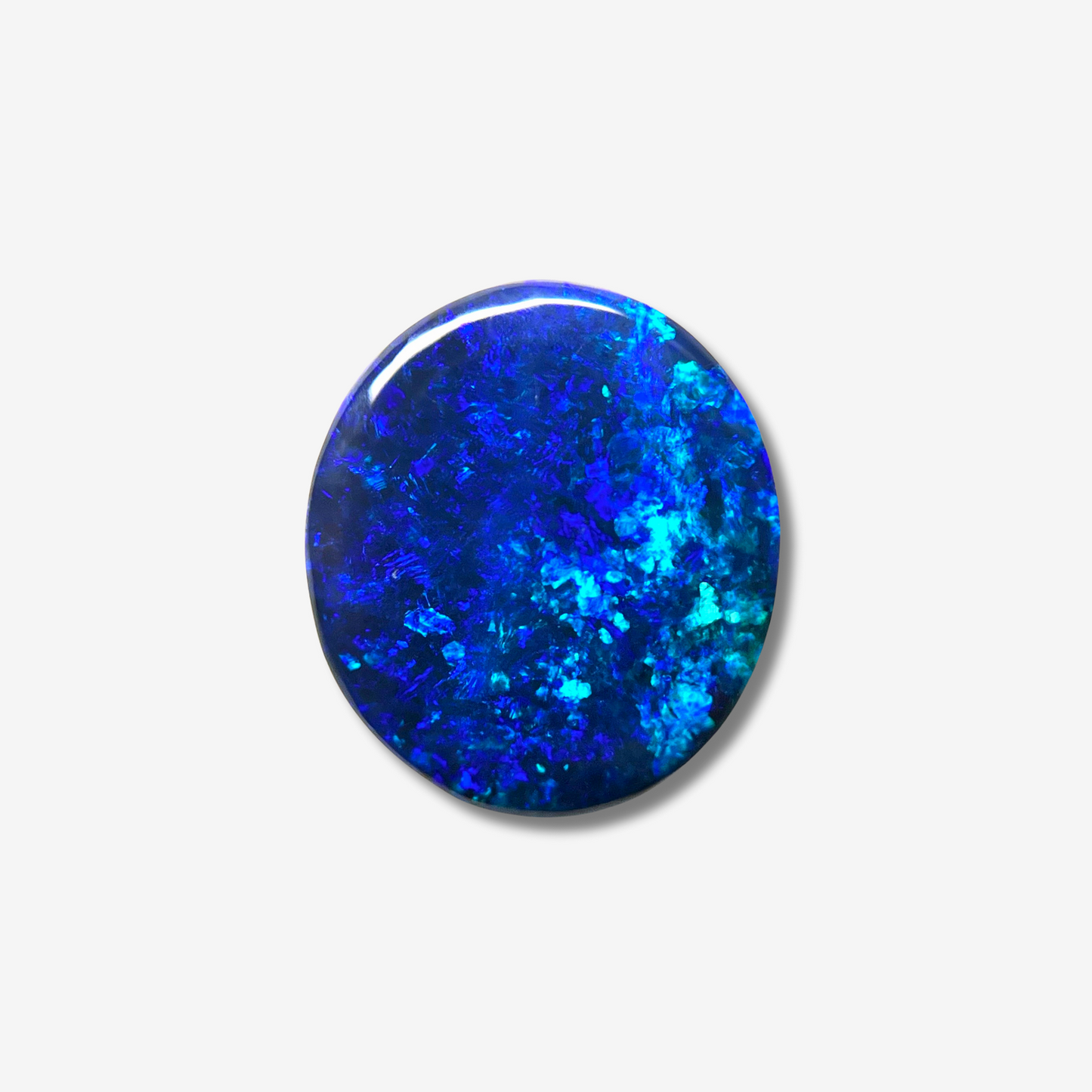 5.41 ct Royal Blue Black Opal