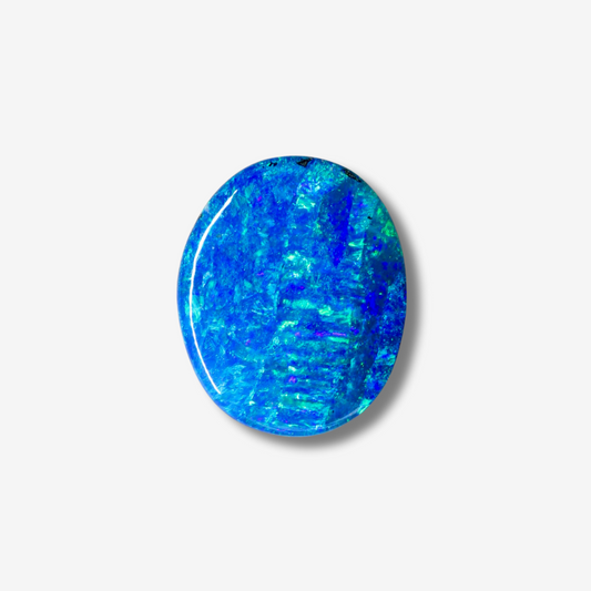 7.30 ct Oval Blue Boulder Opal