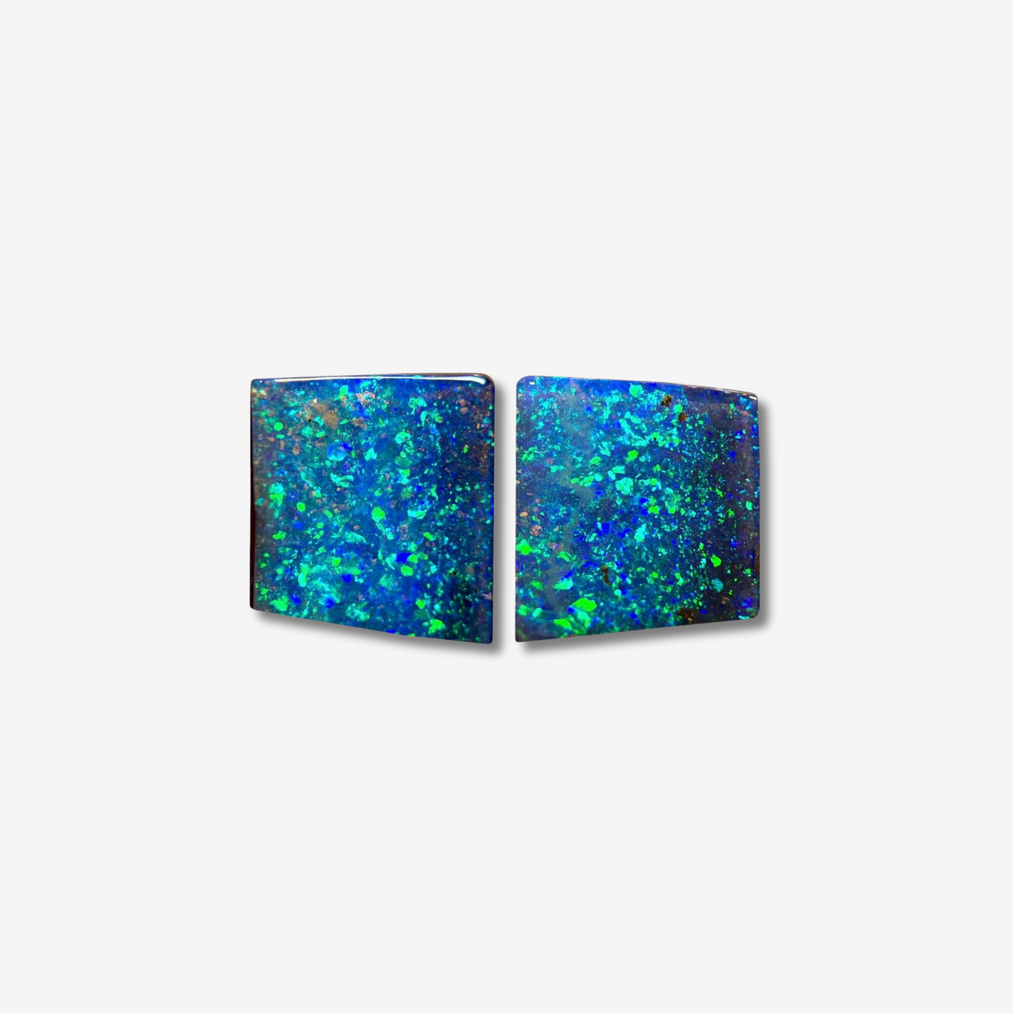 7.44 cttw Boulder Opal Pair